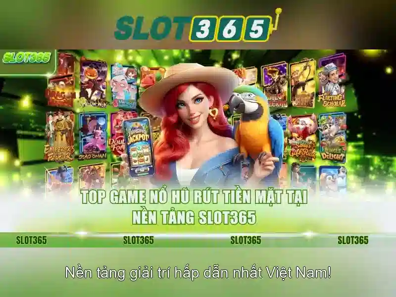 Các trò chơi nổi bật tại Slot365