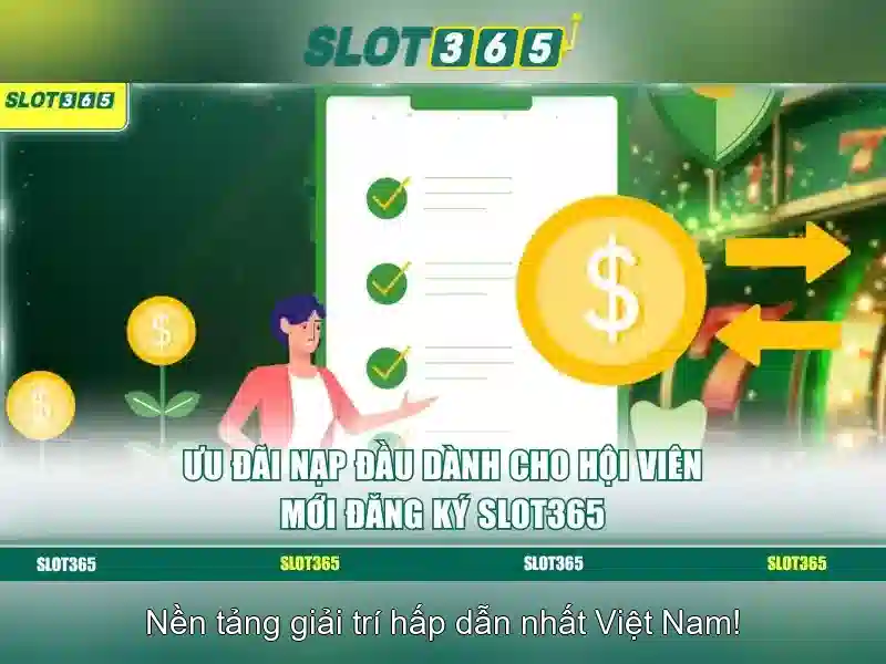 Slot365: Trải nghiệm slot trực tuyến đẳng cấp