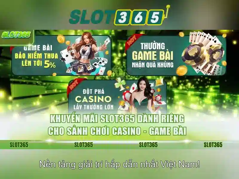 Slot365 là nền tảng chơi khe trực tuyến
