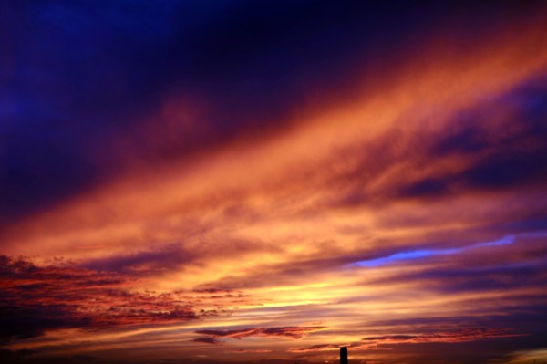 sky is blue , photo ; paris