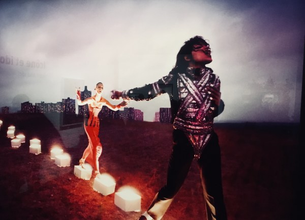 michael Jackson ; grand palais ; MJ ; on the wall ; andy warhol ; exposition