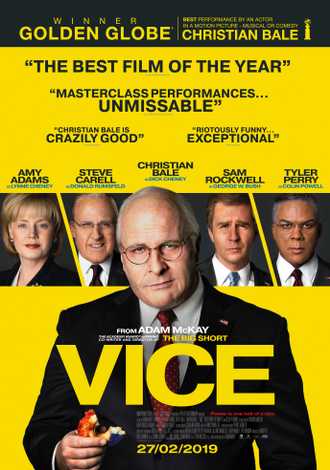 vice avis; critique vice; Christian Bale; Amy adams; Adam Mc Kay; drame; politique