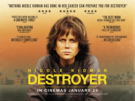 destroyer avis; Nicole Kidman; critique destroyer