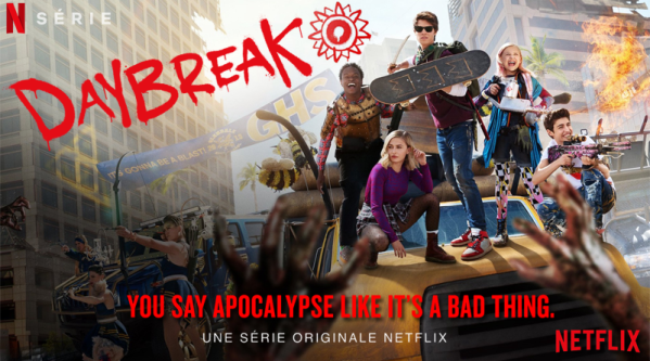 daybreak avis; critique daybreak; humour;drame; Colin Ford